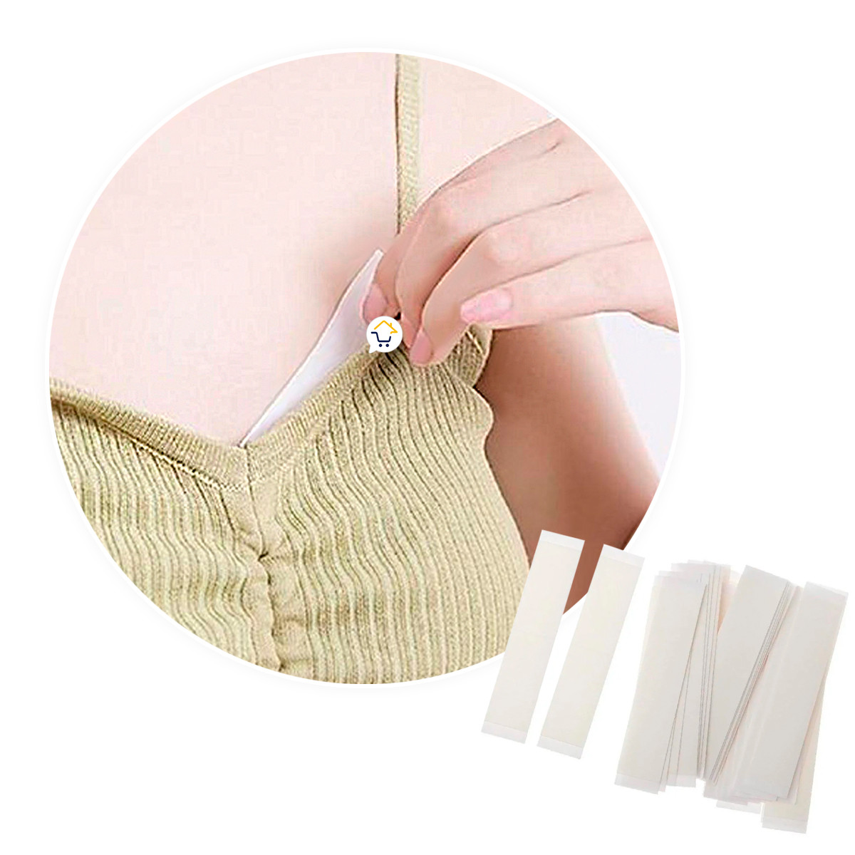 Miniatura 2 de Cinta Doble Cara Ropa Seno x36 ADHR01